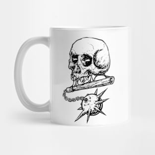 Skull and Flail Mug